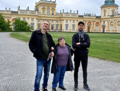pani Mariola w doborowym towarzystwie