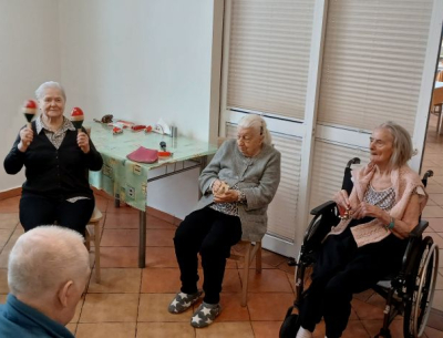 Grupa na muzykoterapii